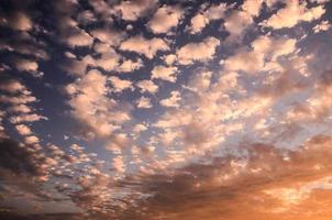 View of a cloudy sky photo