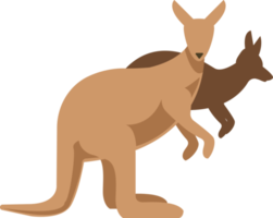 Australien känguru känd djur- png
