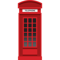 England national Vintage telephone box png