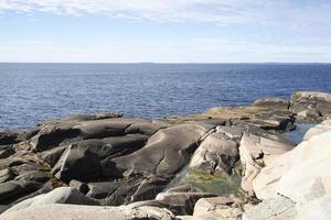 Peggy's Cove Village Rocky Coastline photo