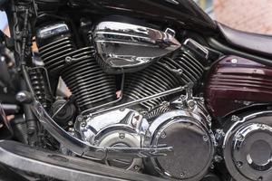 V-shaped motorcycle engine, 2 Cylinders photo