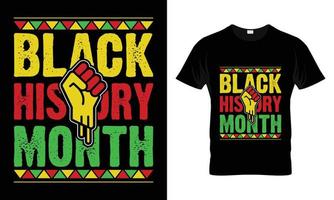 Black History Month T-shirt Design