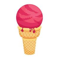 Trendy Gelato Concepts vector