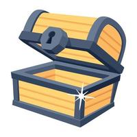 Trendy Chest Box vector