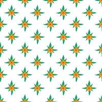 Damask floral moroccan vector seamless pattern. Bright multicolored texture.