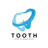 Tooth logo, Dental Health Vector, Care Brand Illustration vector