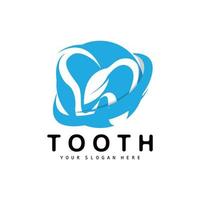 Tooth logo, Dental Health Vector, Care Brand Illustration vector