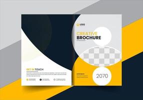 folleto de perfil de empresa corporativa diseño de concepto de diseño de portada de propuesta de folleto de informe anual