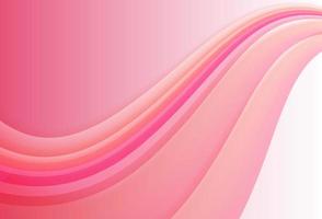 Smooth Pink Wavy background vector. Pink Abstract Vector Background