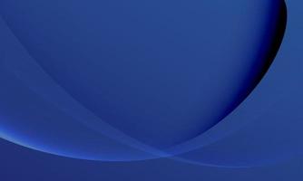 elegante fondo de vector abstracto de onda azul oscuro. vector de fondo degradado de onda azul abstracto