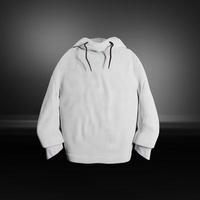 3d render sudadera con capucha aislada foto