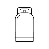 Gas Cylinder Icon vector