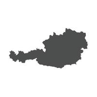 austria map logo vector