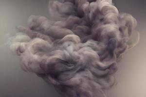 arte de humo con diseño y color foto