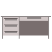 Flat style,grey computer,grey,computer,computer table,isolated,transparent,background, png