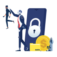 Mobile Security concept png