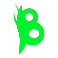 letter b logo illustration vector