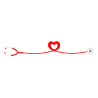 Heart pulse Cardiogram line Heartbeat valentine day style png