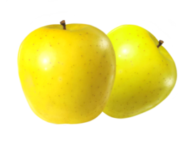 pommes jaunes mûres png