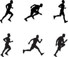 A vector collection of runners for artwork compositions.