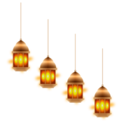 design de lanternas para saudação islâmica design de cartão ramadan kareem para plano de fundo com lua crescente png