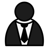 businessman icon illustration png