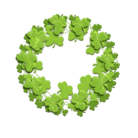 st. patrick day wreath png