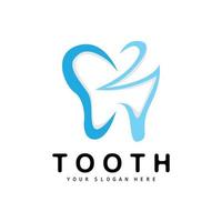 Tooth logo, Dental Health Vector, Care Brand Illustration vector