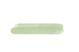 aquarell grüner pinselstrich png