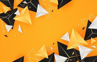 Abstract Triangular Background vector