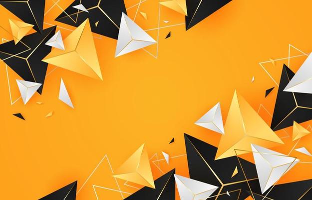 Abstract Triangular Background