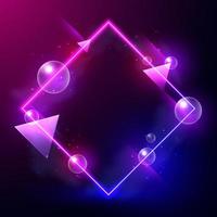 Colorful Neon Light Background vector