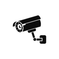 vector de diseño de icono de símbolo de signo de seguridad de cámara cctv