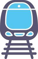 icono de vector de tren