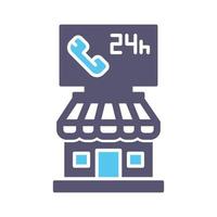 24 hours Vector Icon