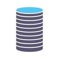 Stack of Coins Vector Icon