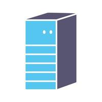 Server Network Vector Icon