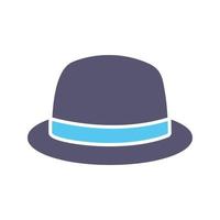 icono de vector de sombrero