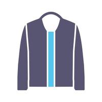 icono de vector de chaqueta