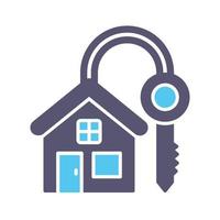 House Key Vector Icon