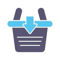 Add To Basket Vector Icon