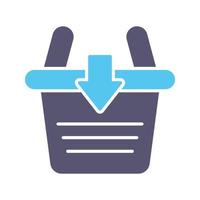 Add To Basket Vector Icon