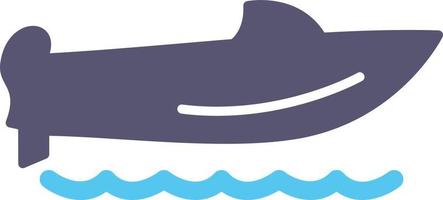 Speed Boat Vector Icon