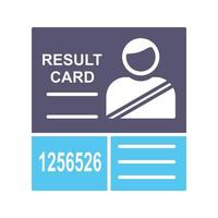 Candidate Results Vector Icon