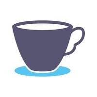 icono de vector de taza de té