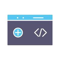 Unique Clean Code Vector Icon