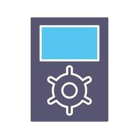 Unique Portfolio Management Vector Icon