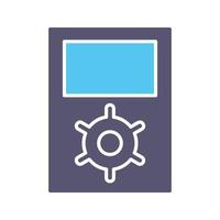 Unique Portfolio Management Vector Icon