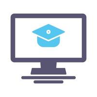 Online Course Vector Icon