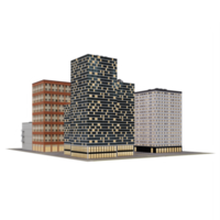 City Blocks isolated png